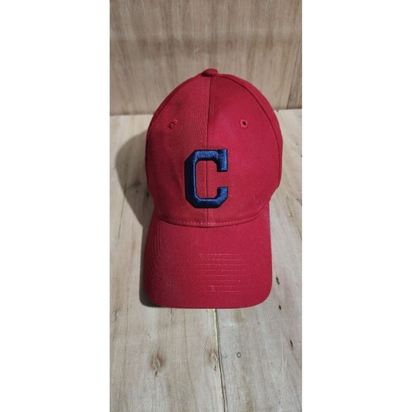 MLB OC Sports Cleveland Ohio Baseball Team Red Indians Adjustable Hat Cap OSFM - Picture 1 of 5